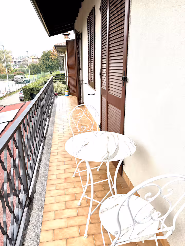 Terrazzino per mangiare all'esterno